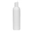 Bouteille Ronde Cosmétique en PET Blanc 205ml avec Bouchon à Disque Distributeur en Polypropylène Blanc