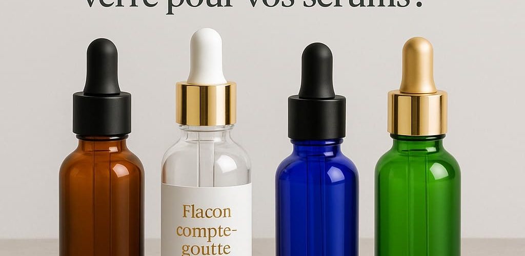 Pourquoi choisir un flacon compte-goutte en verre pour vos sérums ?