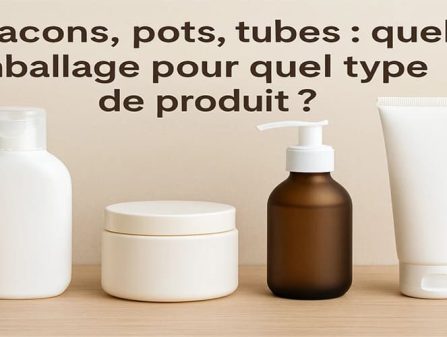 Flacons, pots, tubes : quel emballage pour quel type de produit ?